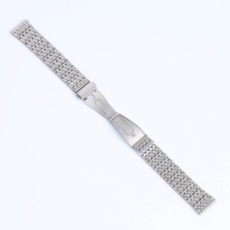 20 mm watch strap, metal, silver-3