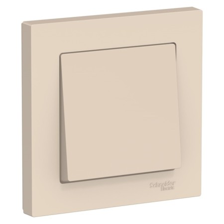 Switch Se Atlasdesign, 10 a, 1 key, IP20, hidden, beige, Atn000212