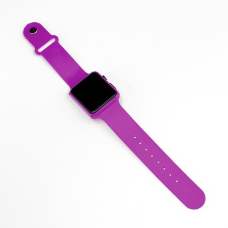 Electronic watch watches with silicone strap-3