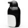 Cutaly Penguin soap dispenser, black and white color