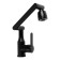 Kitchen mixer Zein Z3705, adjustable spout 25 cm high, aerator 2 modes, black