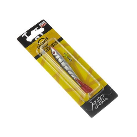 Balancir Lucky John Classic 8 + tee, 8 cm, color 12hrt blister-6