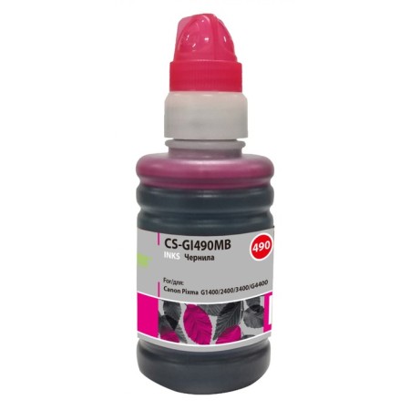Cactus CS-GI490MB ink for Canon Pixma G1400/G2400/G3400, 100ml, purple-1