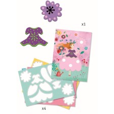 Djeco coloring set 