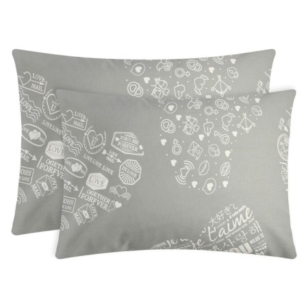 Set of pillowcases "Ethel" TE AMO, 50x70 cm - 2 pcs, 100% cotton, calico