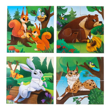 Puzzles "Forest Beasts"-1