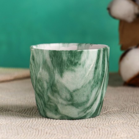 Pot "Marble" 7x6cm, mix-3