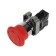 XB2-BS button rotary red fungus NC