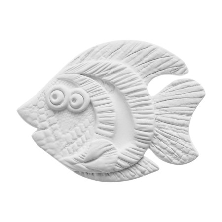 Decoration wall -mounted, gypsum panels "fish", 7 pcs-2