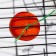 Mineral stone "Pigger" for rodents, orange, 23 g
