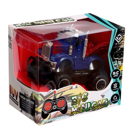 Radio-controlled jeep "Big Fut", works from batteries-6