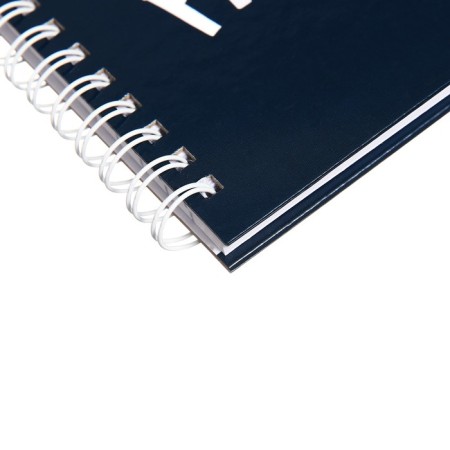 A notebook of 80 sheets in the ruler on the crest "Shark", cover cardboard 7BC, glossy lamination, block 60g/m2-2