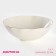 Porcelain shade “Milky Way”, 1.4 l, d = 22 cm, white color in specking