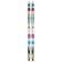Plastic skis, 110 cm, with a notch, color mix