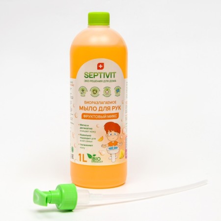 Septivit liquid soap "Fruit mix", 1 liter