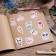 A set of paper stickers "Characters", 10 pcs