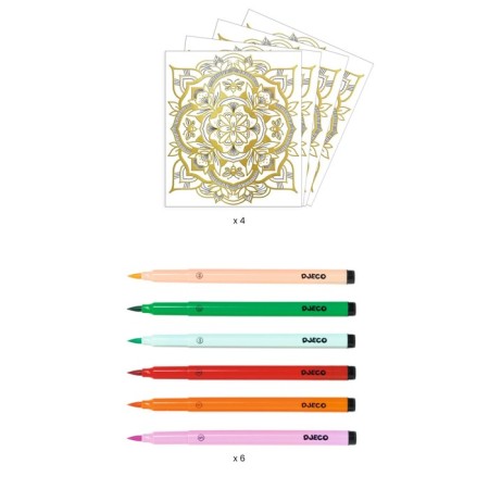 Coloring Djeco "Flora"-1