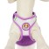 The harness is adjustable breathing, reflective, size l, (OG 44-64 cm, Osh 40-60 cm), violets