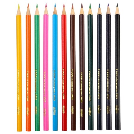Colored pencils, 12 colors, trihedral, Smeshariki-3