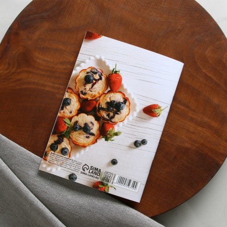 Book for recording recipes and a notebook list of purchases "My favorite recipes"-9