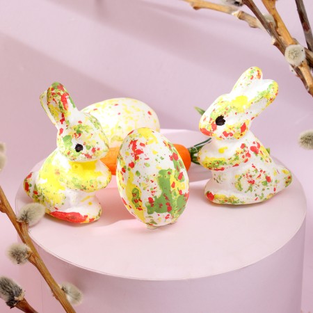 Set for decor Easter "Easter hares" 3 × 12 × 13.5 cm-2