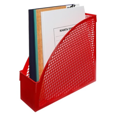 Paper tray Vertical Calligrata Office Class for Papers, Red-6
