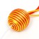 Domesticon-pound "Ball with feathers", orange on an orange handle