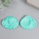 Mold Silicon "Triangular" Set 2 pcs 4.4x5.7x1.5 cm