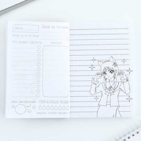 Notepad of a creative person A6+, 120 l. "Tokyo"-7