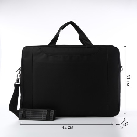 Laptop bag, black color-1