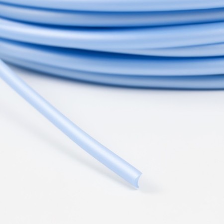 Artificial Smooth rattan 7 mm 100 m half a pipe (blue mother of pearl)-3
