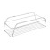 The shelf is rectangular