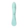 Vibrator with the TouchSensor Jos Sensy, silicone, mint color, 20 cm