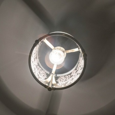 Suspended lamp Citilux "Versailles" CL408113, 19X19X40 cm, 1x75W, E27, brown color-5