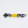 Cable toy with "Lollice", up to 105 g, up to 25 cm, black and yellow series