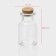 Glass jar for spices with a cork lid "Parfa", 40 ml, 4 × 6.6 cm