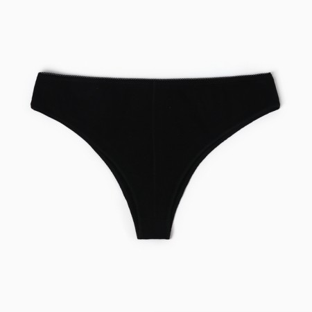 Cowards Women's Thong Miss Beautiful, Black Color, Size 46-48 (L)-2