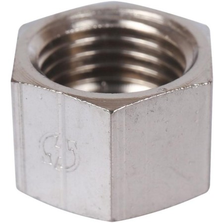 Stout SFT-0027-000014, 1/4 ", internal thread, nickelled brass-1