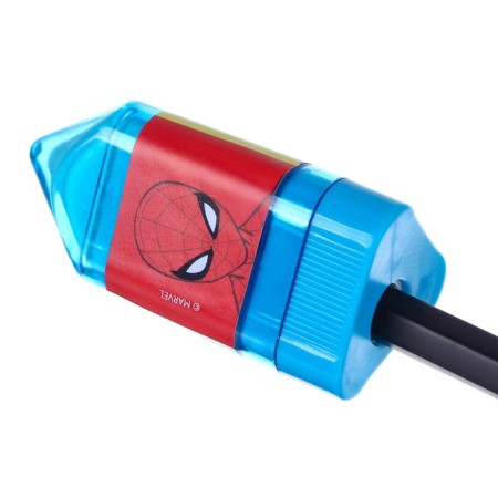 Sharp with an eraser, plastic, Spider-Man-5