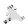 Bath mixer Zein Z3677, single-leaf, without a shower set, ABS plastic, chrome