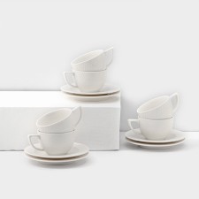 A set of coffee porcelain on 6 Person Wilmax 