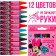Wax pencils, set of 12 colors, Minnie Mouse
