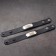 Pair bracelets "Love knows how to wait", genuine leather, steel