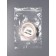 Protective plate d/legs on a CL base in the winding beige/transparent pak from
