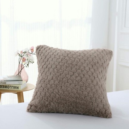 Pillowcase "Avril", size 45x45 cm, beige color-1