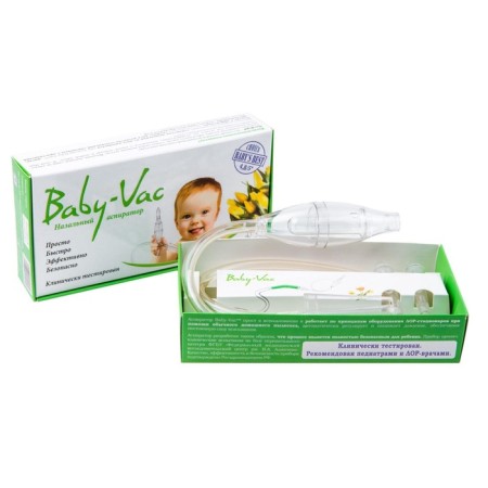 Nasal nasal children's Baby-VAC (Baby-Wak) with two interchangeable nozzles-6