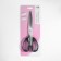 Scissors are universal, mowed blade, 8.5 ", 21 cm, black color