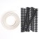 Flexible threshold with fasteners Smartprofile BR 613 ANKORA RASENT, 3 m