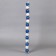 Set of balls plastic D-3 cm, 15 pcs "shine" white blue