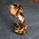 Figure "Cup with coffee" bronze, 28x11x14cm